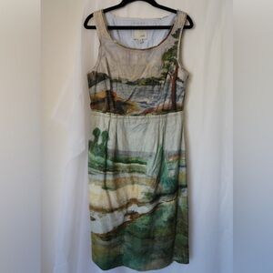 Anthropologie Odille Artist’s Canvas dress, size 6